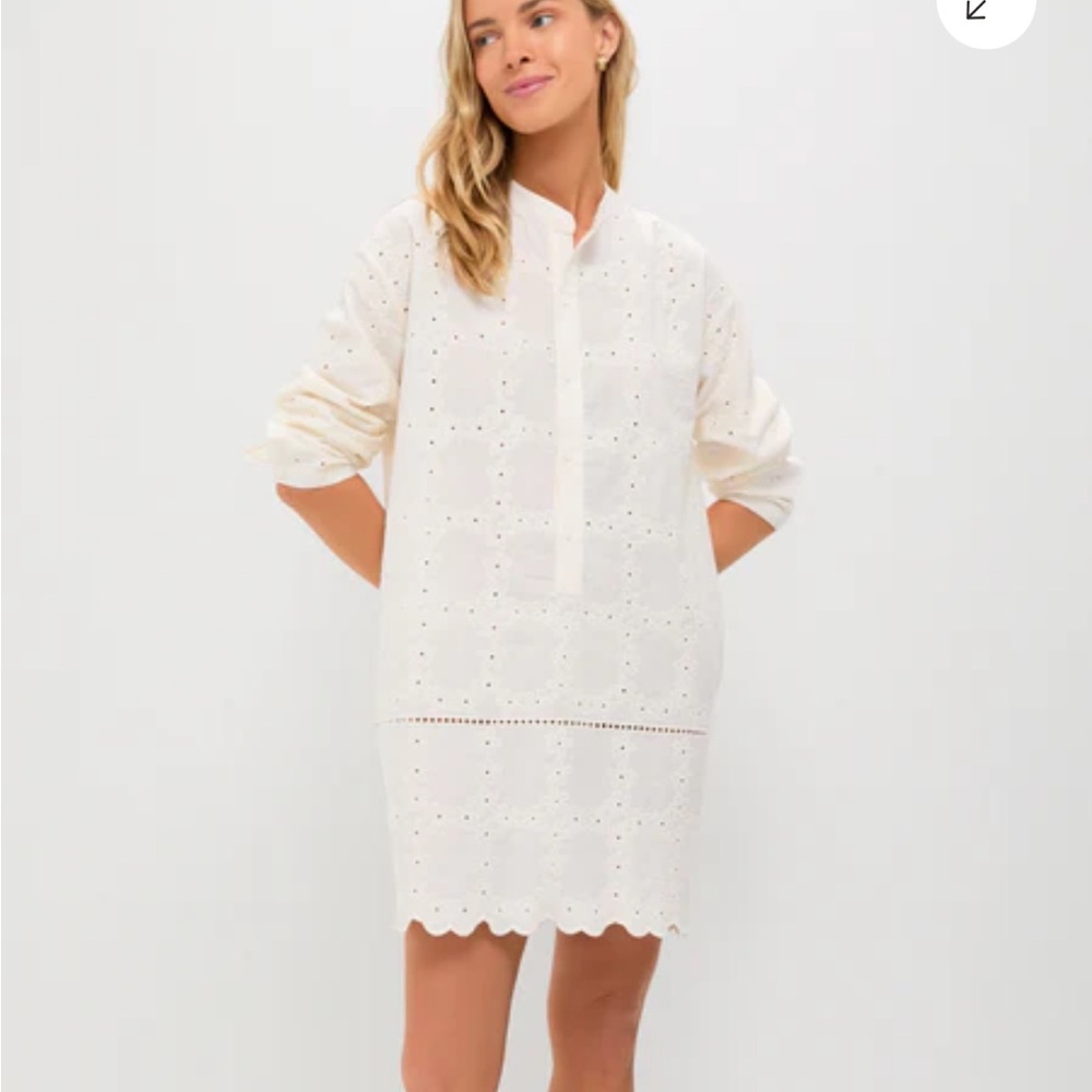 Pomander Place Ivory Eyelet Penny Dress